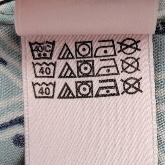 Victoria's Secret Camisole Large Mint Green Satin Art Deco Adjustable Straps - Picture 11 of 12